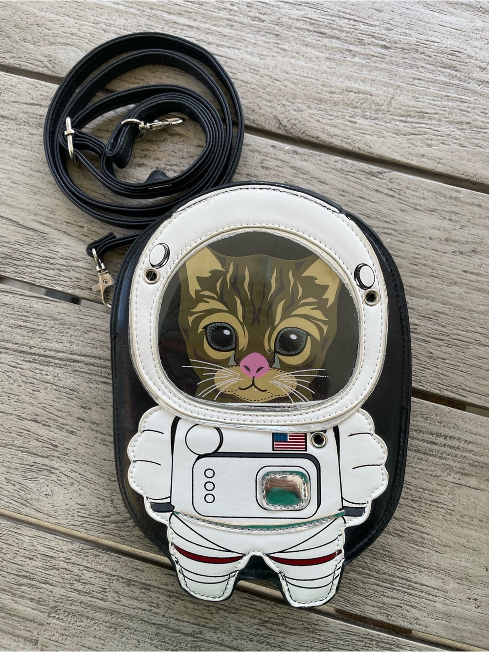 Astronaut Cat Crossbody Bag - Sleepyville Critters